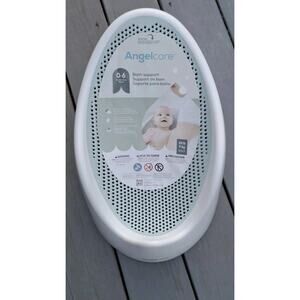 Safety Newborn Infant Baby Bath Back Support Portable Lightweight Seat Grey